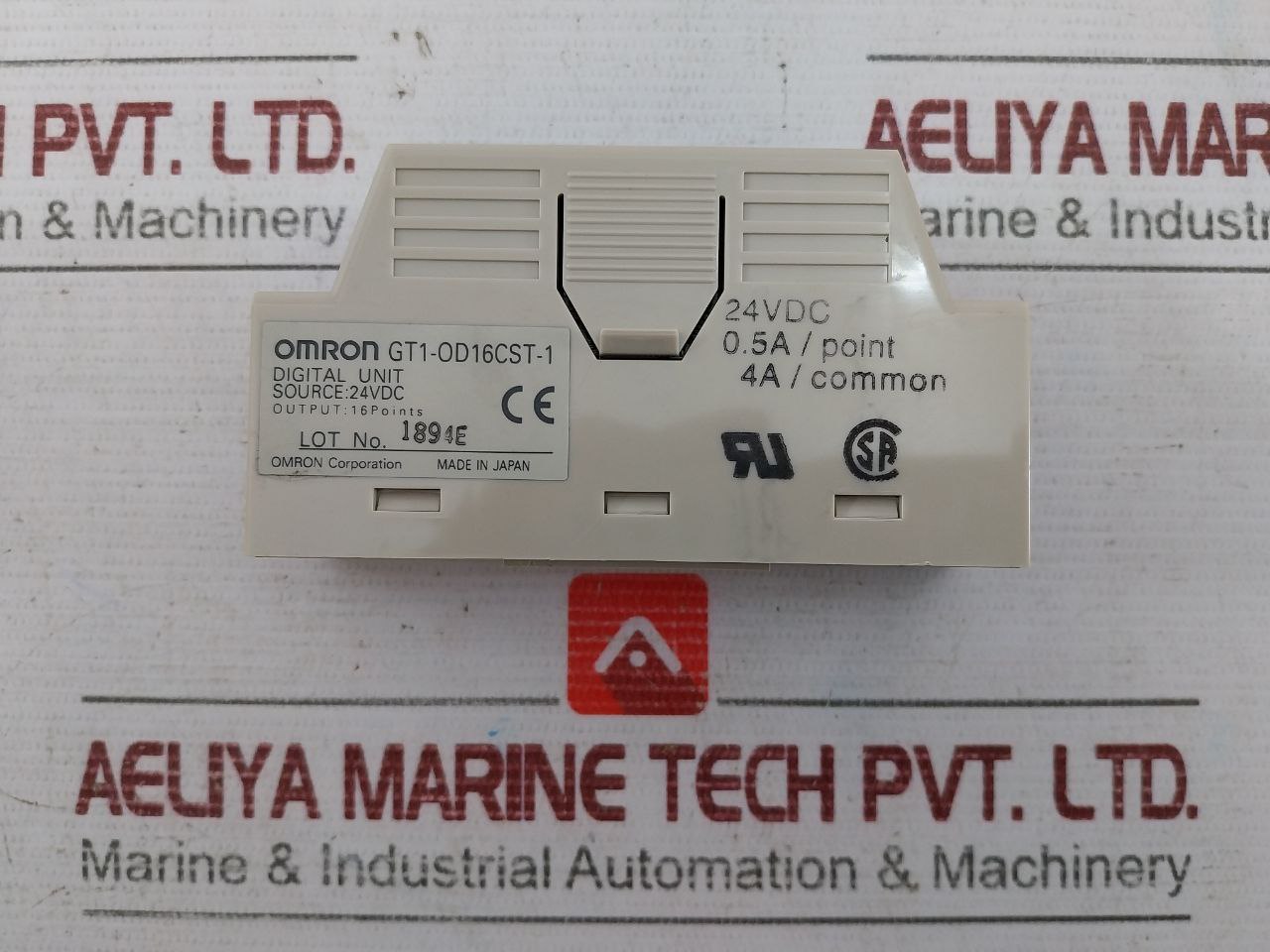 Omron Gt1-od16-1 Digital I/O Unit Gt1-bsc02-1 24Vdc