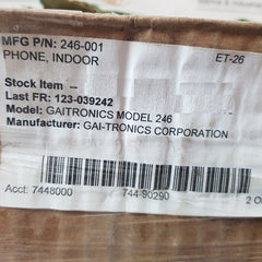 Gai-tronics 246-001 indoor industrial telephone