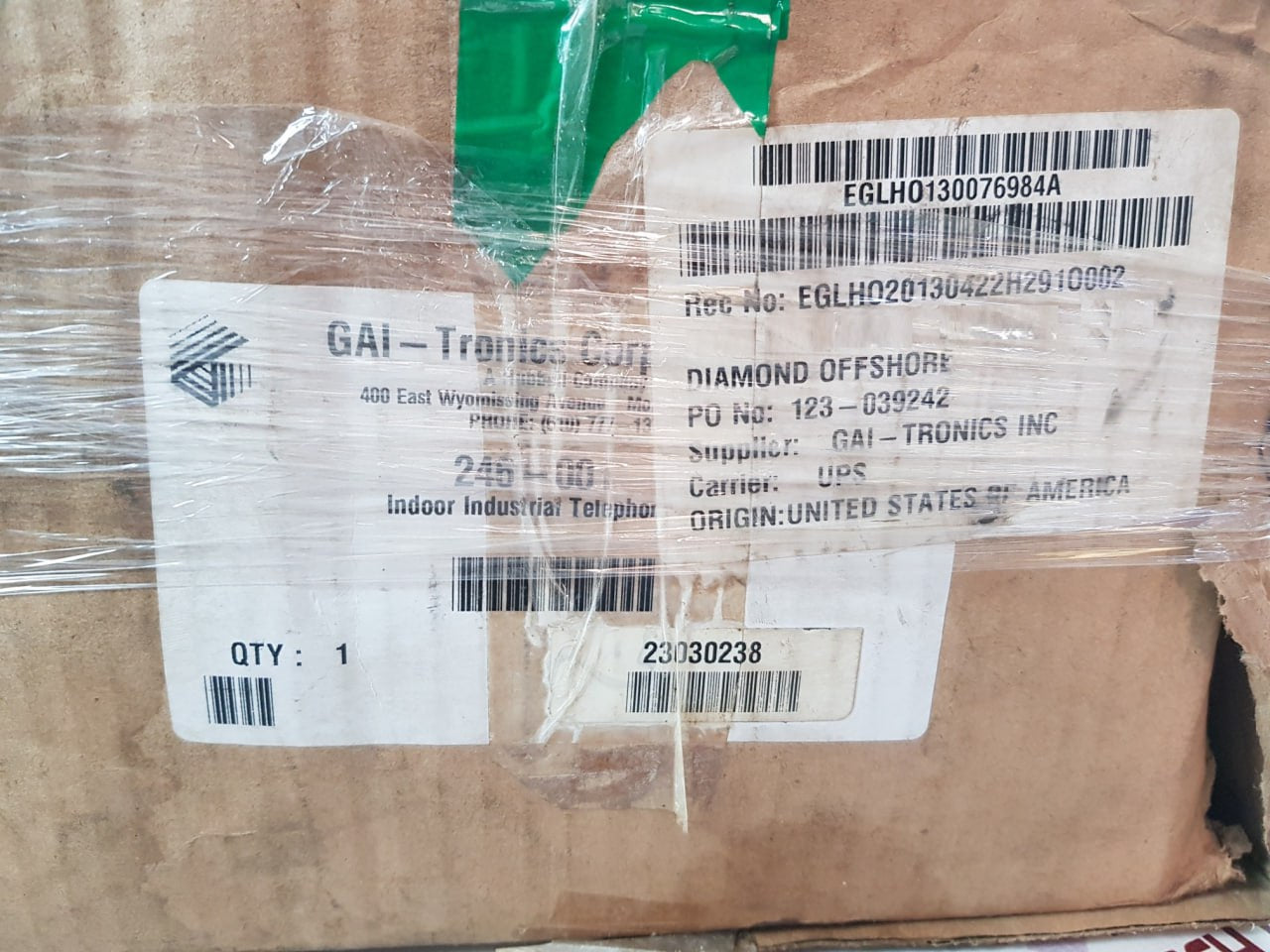 Gai-tronics 246-001 indoor industrial telephone