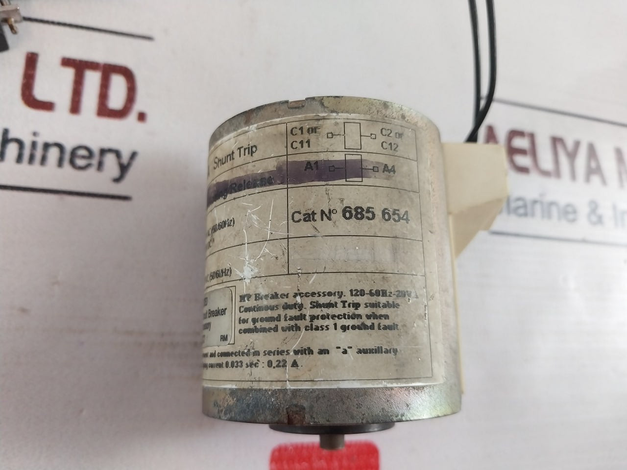 Merlin Gerin 685 654 Xf-e Closing Release Circuit Breaker 110/127V Ac 50/60Hz