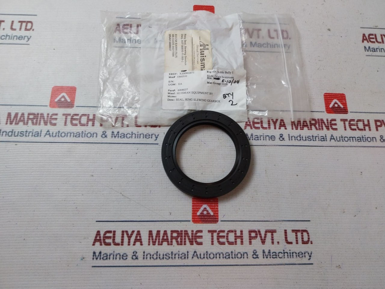 Lot Of 2X Cfw Baum5 Slx7 Oil Seal Ring X200902871 1068510 6008037 Ear99 84311000