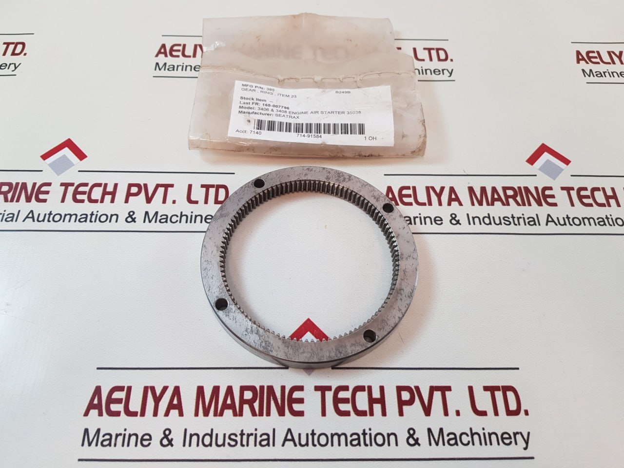 Seatrax 395 Internal Gear Ring 35038