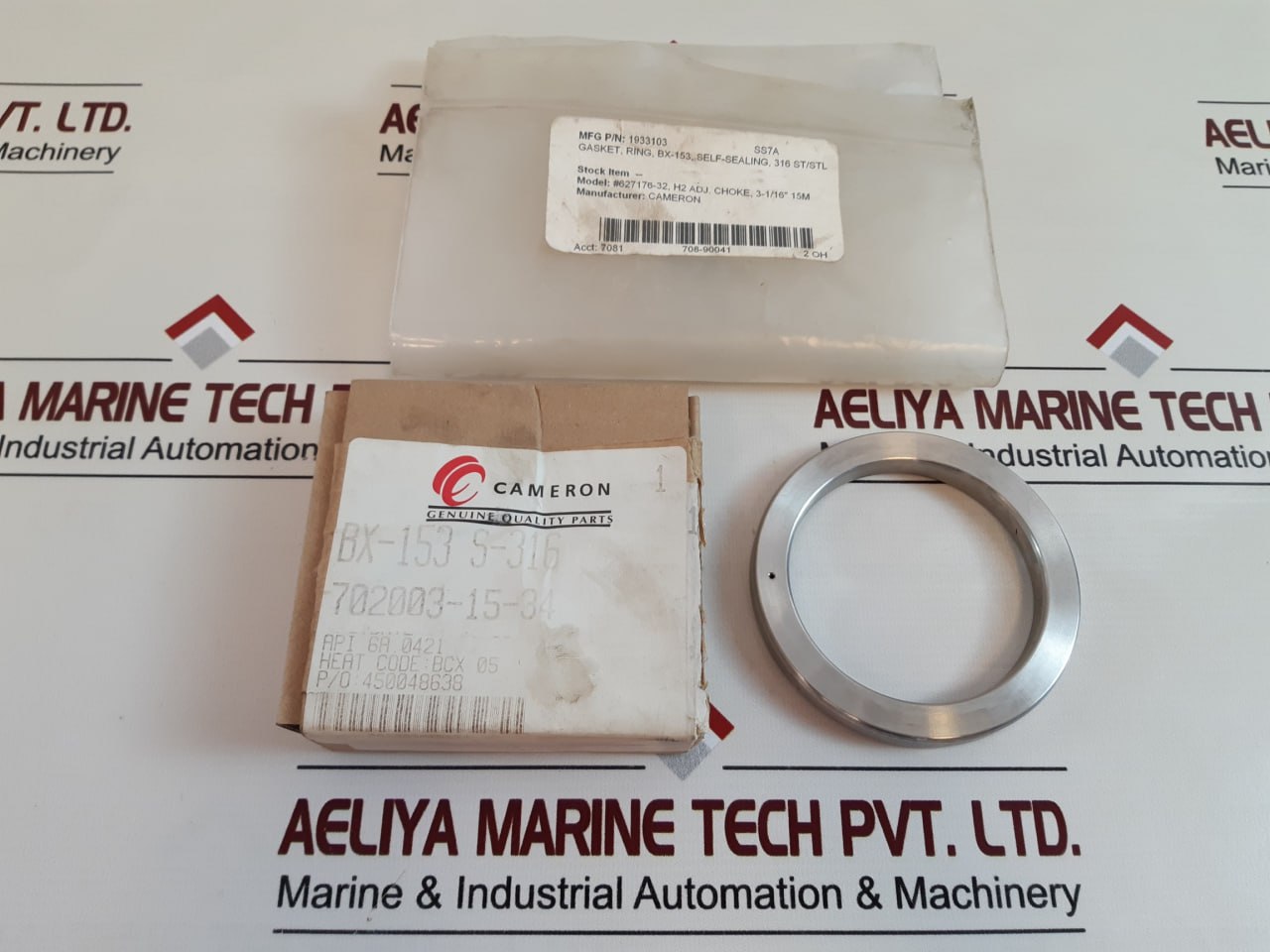 Cameron Bx-153 S-316 Gasket Ring