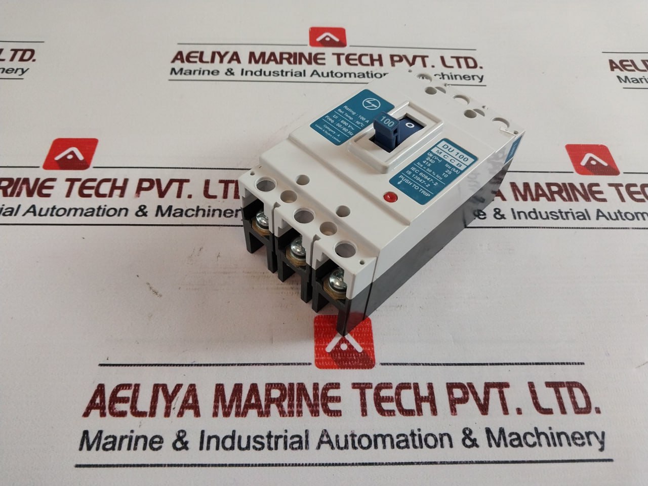 L&amp;T Du 100 Mccb Thermal Magnetic Circuit Breaker 100A 690V 50/60Hz