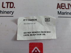 Cannon Ms3106F18-3S Sharcab Cable As Per Bs 6500 Set