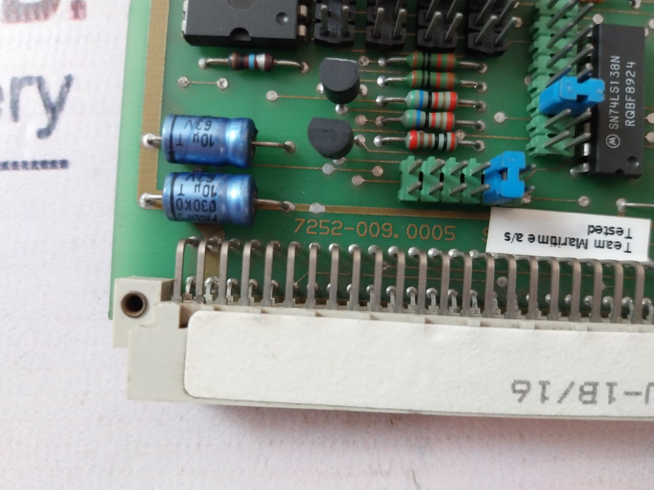 Autronica 7252-009.0005 Communication Board Kdu-1B/16