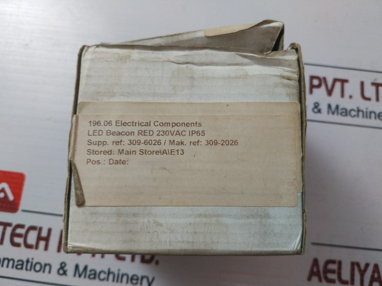 Klaxon Qbs-0022 Red Static Led Beacon Ip65 1501W