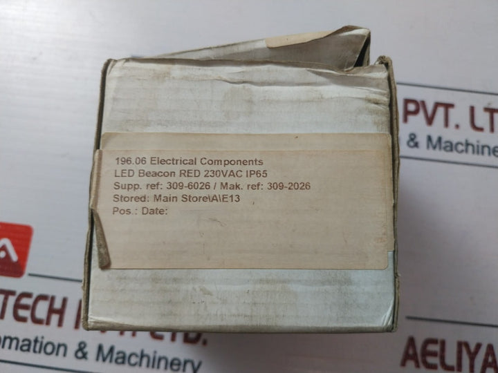 Klaxon Qbs-0022 Red Static Led Beacon Ip65 1501W