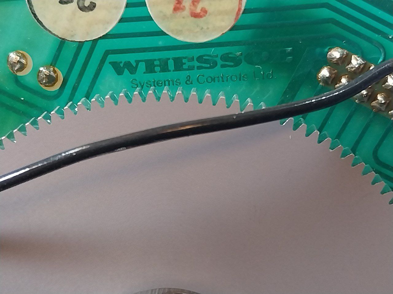 Whessoe Systems & Controls 00552-7563-1 Pcb For Cargo Tank Float Level Gauge