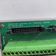 Kt Electric Kt-9410-70Fa Purifier Controller Terminal Board Mj-1