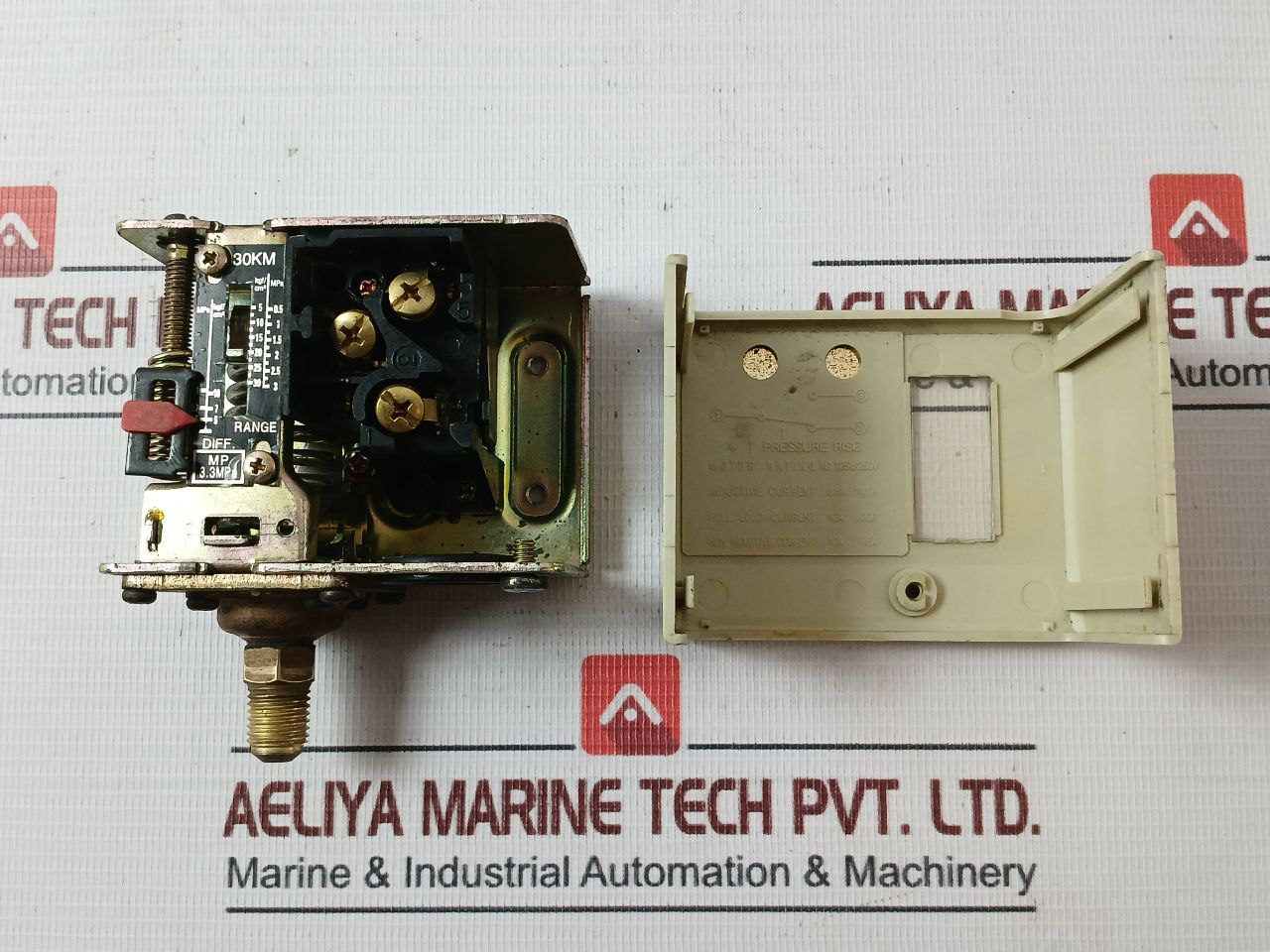 Linero Controls Hs-230 Pressure Control Switch 5-30 Kgf/Cm2 Ac 125V/250V