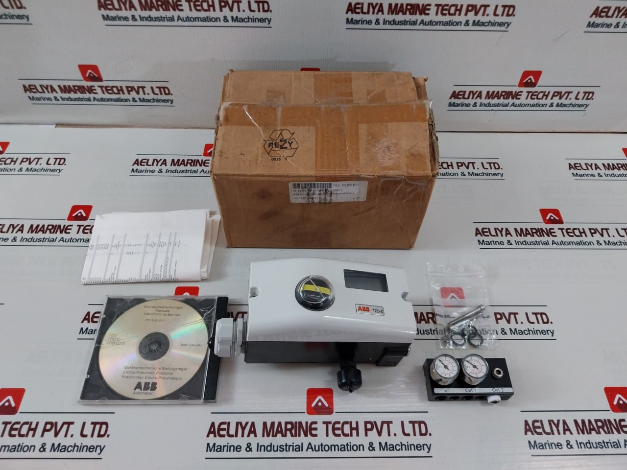 Abb Tzid-c Electro-pneumatic Positioner 18345-2010120001 Npt1/4” Set 