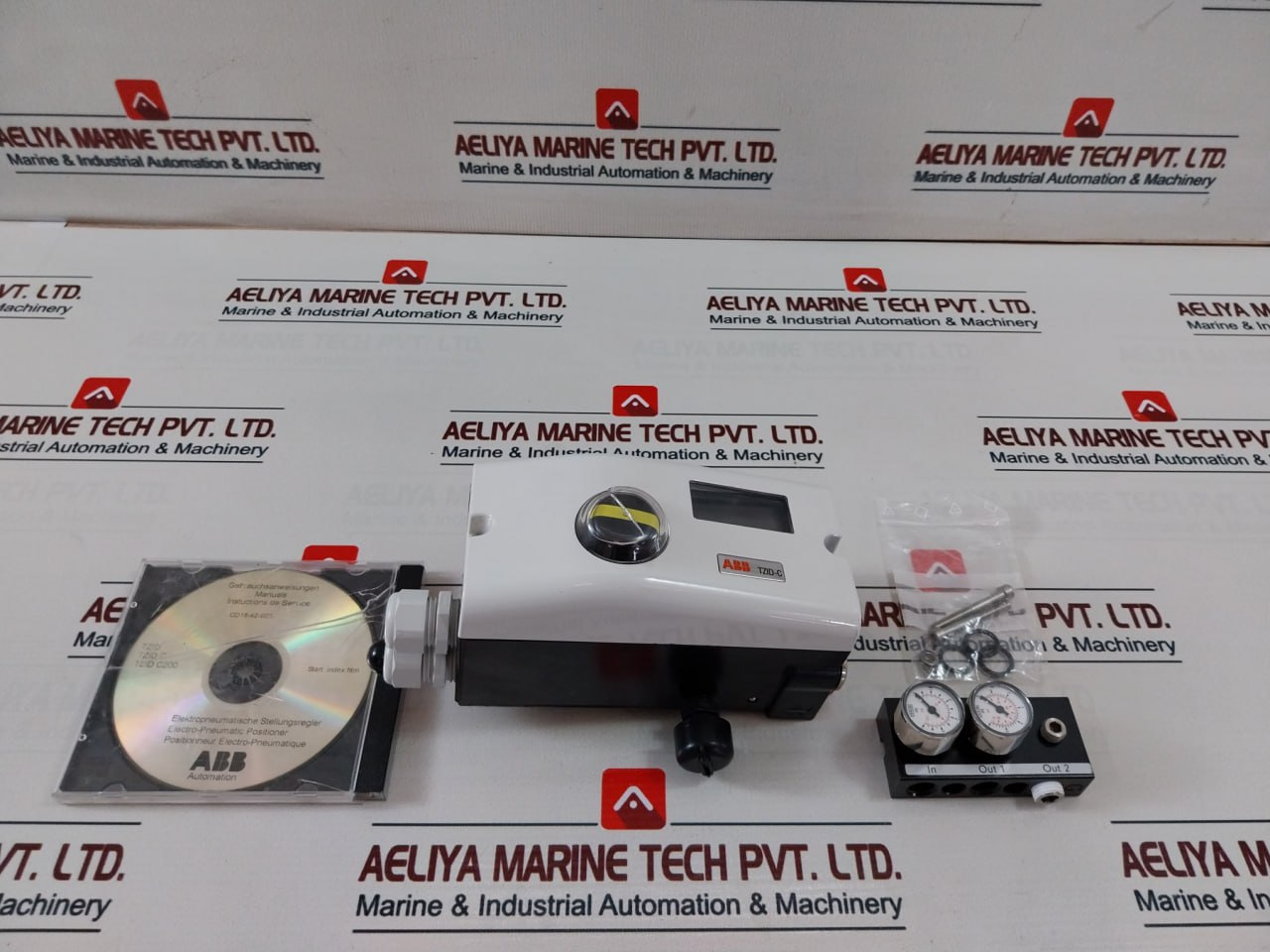 Abb Tzid-c Electro-pneumatic Positioner 18345-2010120001 Npt1/4” Set 