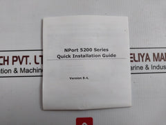 Moxa Nport 5232I General Device Server 12-48 Vdc 365 Ma Revision 2.1.1