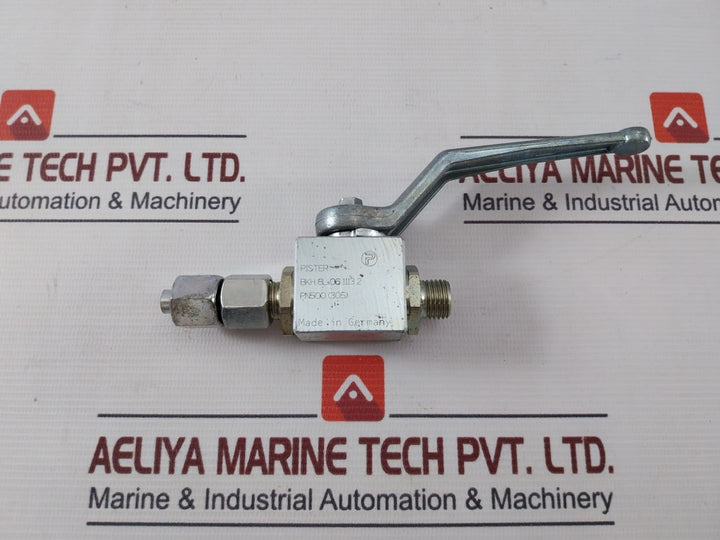 Pister Bkh 8L 06 1113 2 Ball Valve Pn500 Sw9