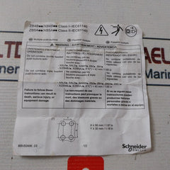 Schneider Electric Pl 004001/16 Start-stop Double Push Button (On/Off) 600V