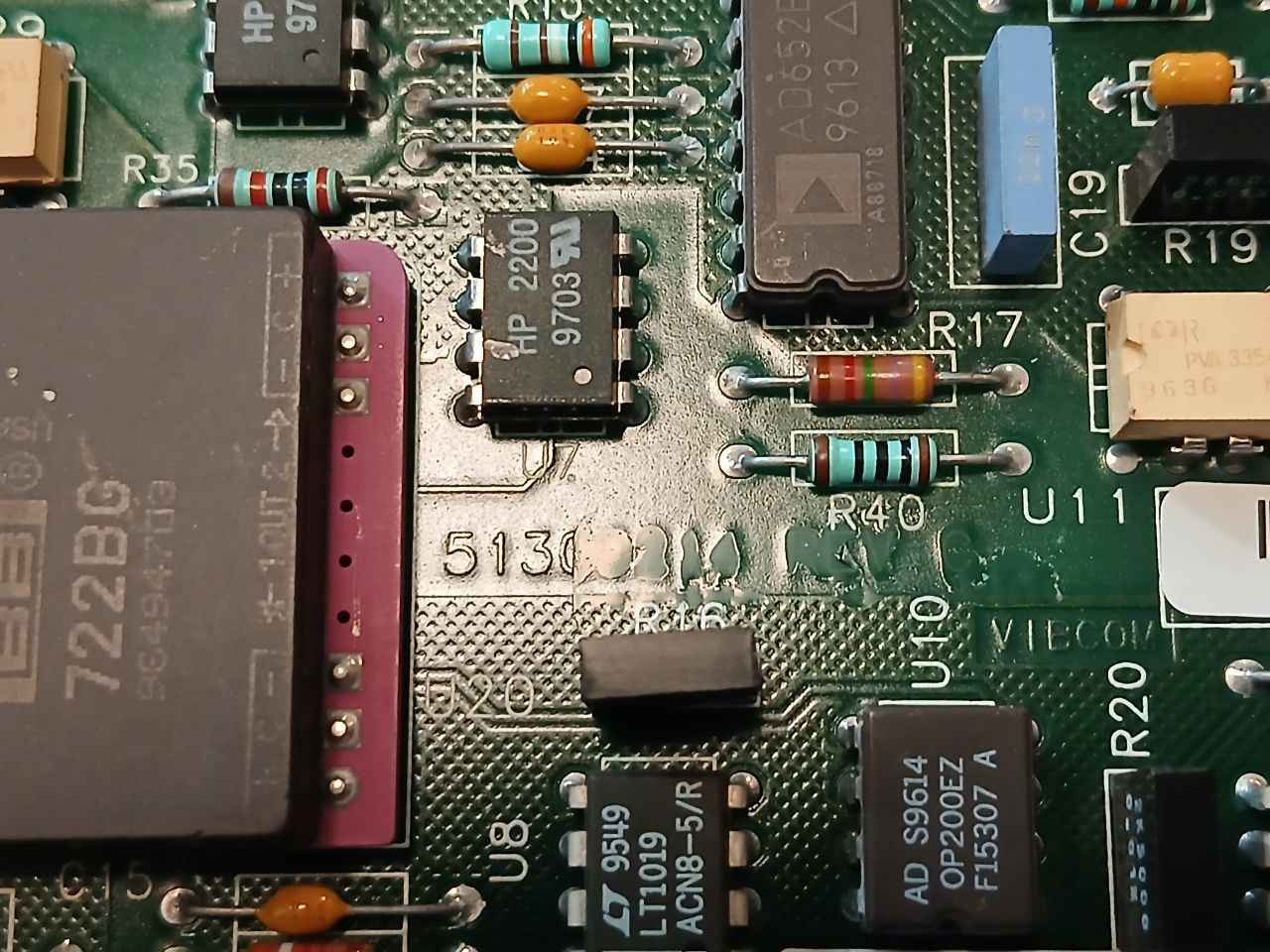 Honeywell Mu-tamr03 Rtd Low Level Analog Mux Module 51309214 Rev C 94V-0