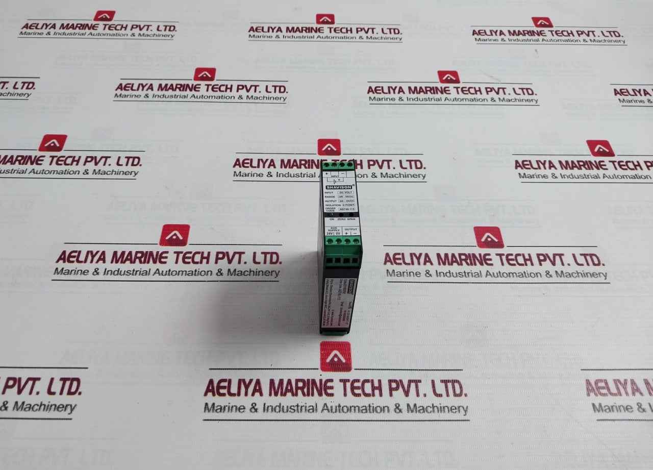 Shavison As746-113 Signal Converter Module 3 Point 3/0–10Vdc