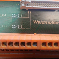Weidmuller Rs-f 64 Interface Module 250V Ac 412906-2