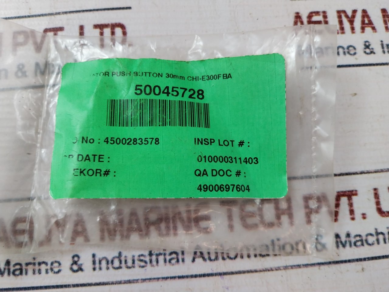 Apem A0152B Push Button Switch 30Mm 8A