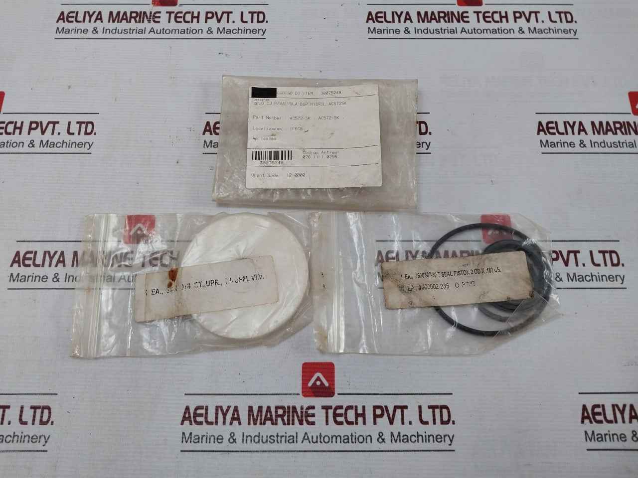 Hydril Ac572-sk Valve Repair Seal Kit 026.11.1.0296