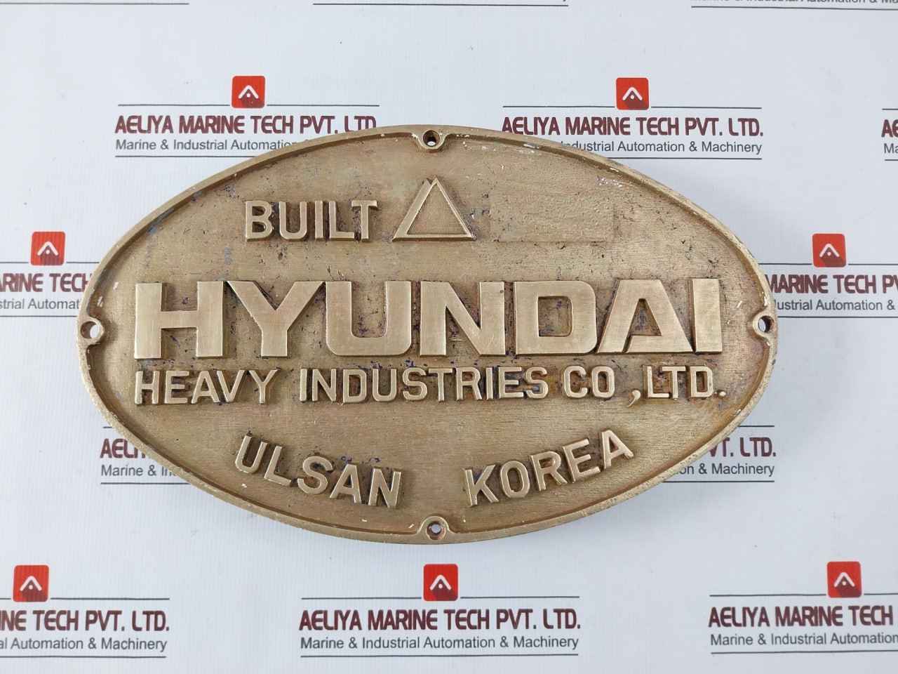 Hyundai Name Plate