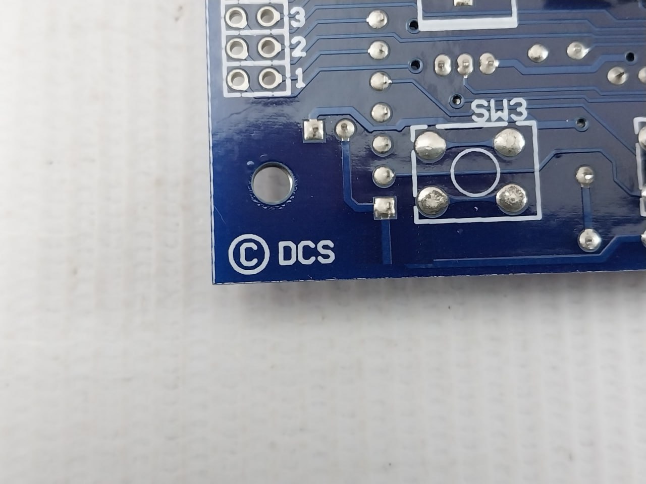 Dcs 32-0501-05 3-digit Led Display Control Board Pcb 94V-0