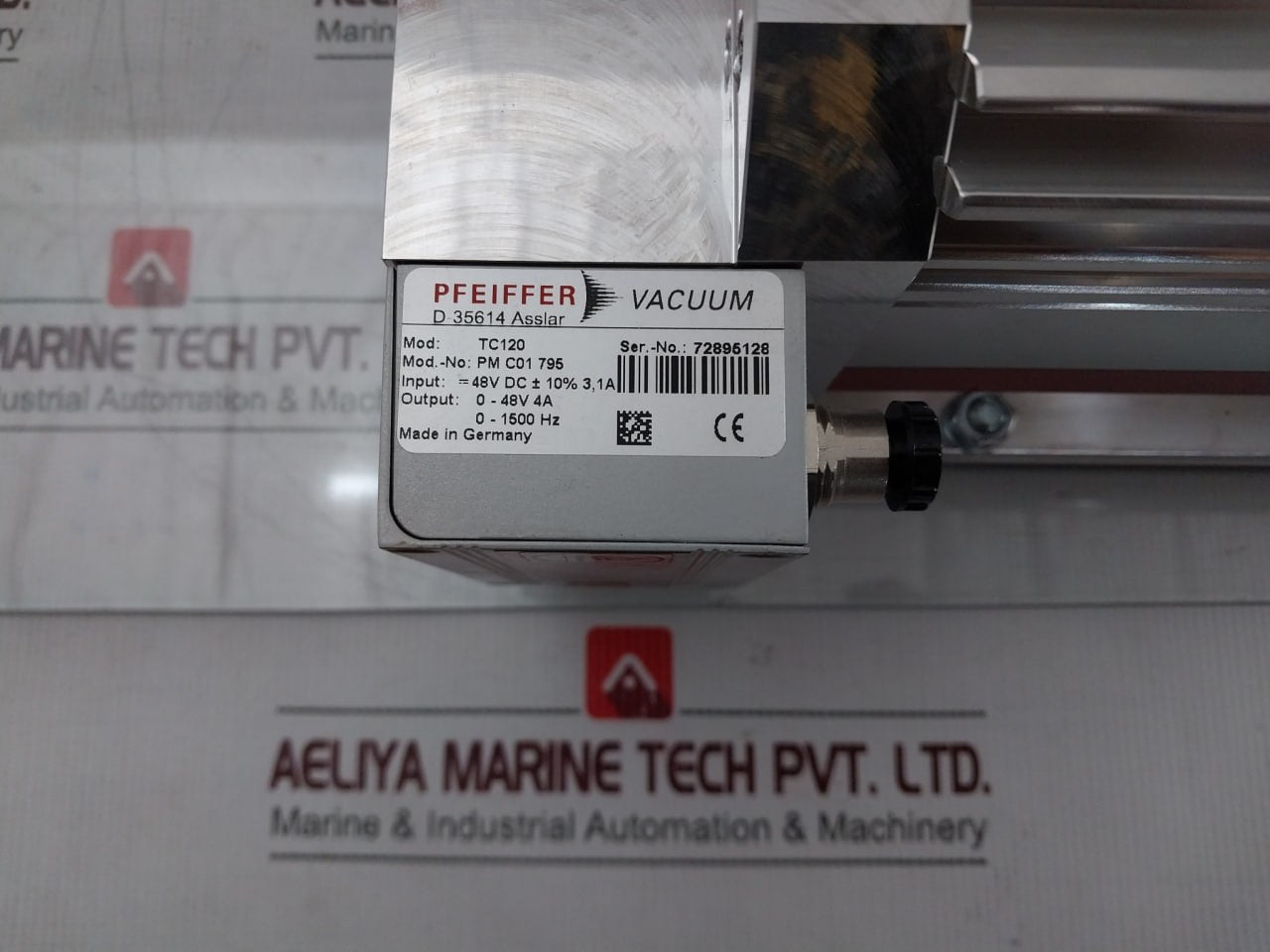 Pfeiffer Vacuum Splitflow 310 Turbo Vacuum Pump 60,000 1/Min 1000 Hz