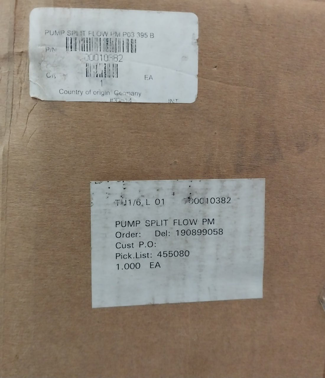 Pfeiffer Vacuum Splitflow 310 Turbo Vacuum Pump 60,000 1/Min 1000 Hz