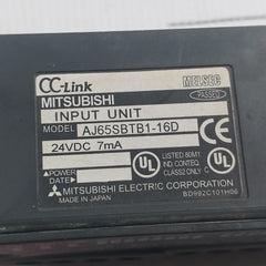 Mitsubishi Electric Aj65Sbtb1-16D Cc-link Melsec Input Unit