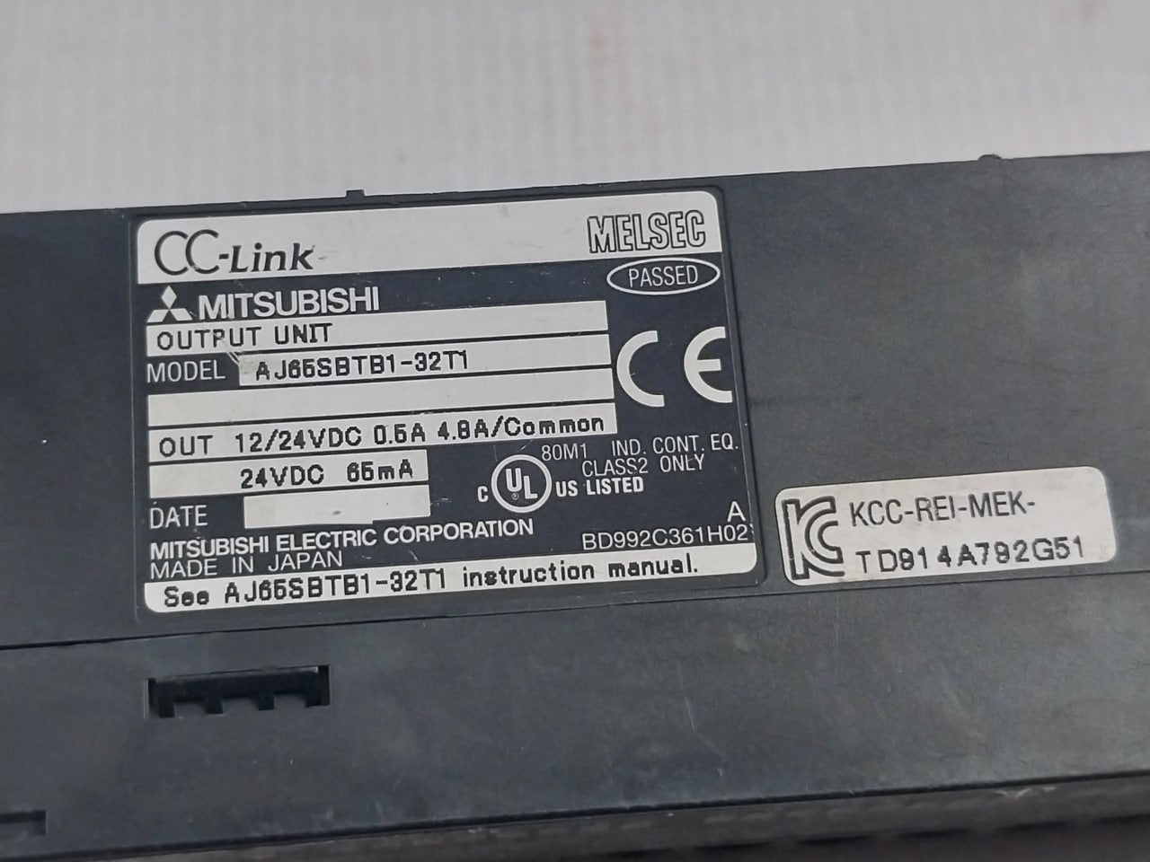 Mitsubishi Electric Aj65Sbtb1-32D Output Module