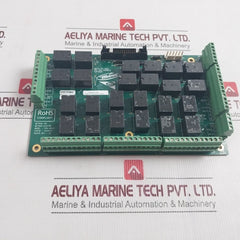Metron Eledyne Fd4-db301 Printed Circuit Relay Board Rev-02 Ca34454