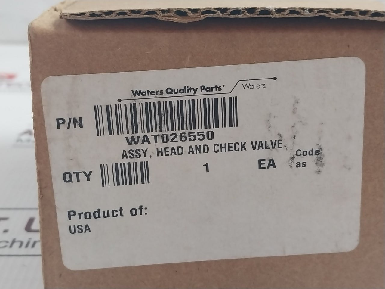 Waters Wat026550 Pump Head Assembly