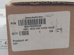 Waters Wat026550 Pump Head Assembly
