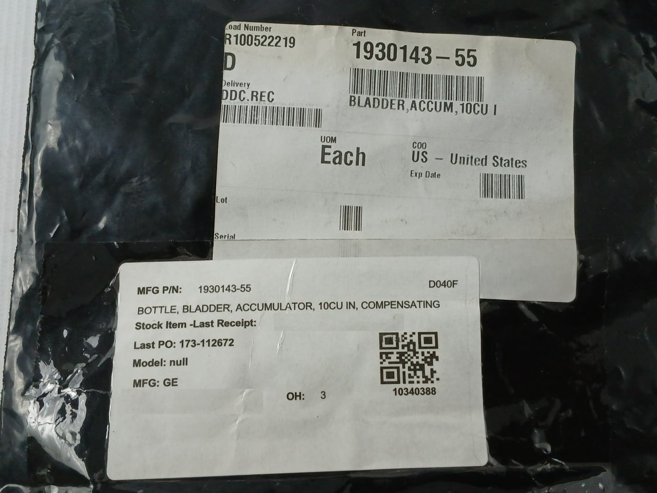 Hydril Ad614-rk Hydraulic Regulator Manual Repair Kit 1.5" 5K–3K 10290295 Rev N