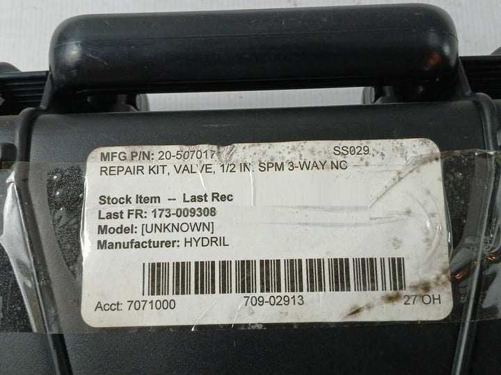 Hydril 20-507017 Gen-ii Mux Repair Kit 1/2