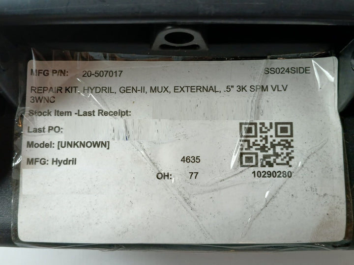 Hydril 20-507017 Gen-ii Mux Repair Kit 1/2