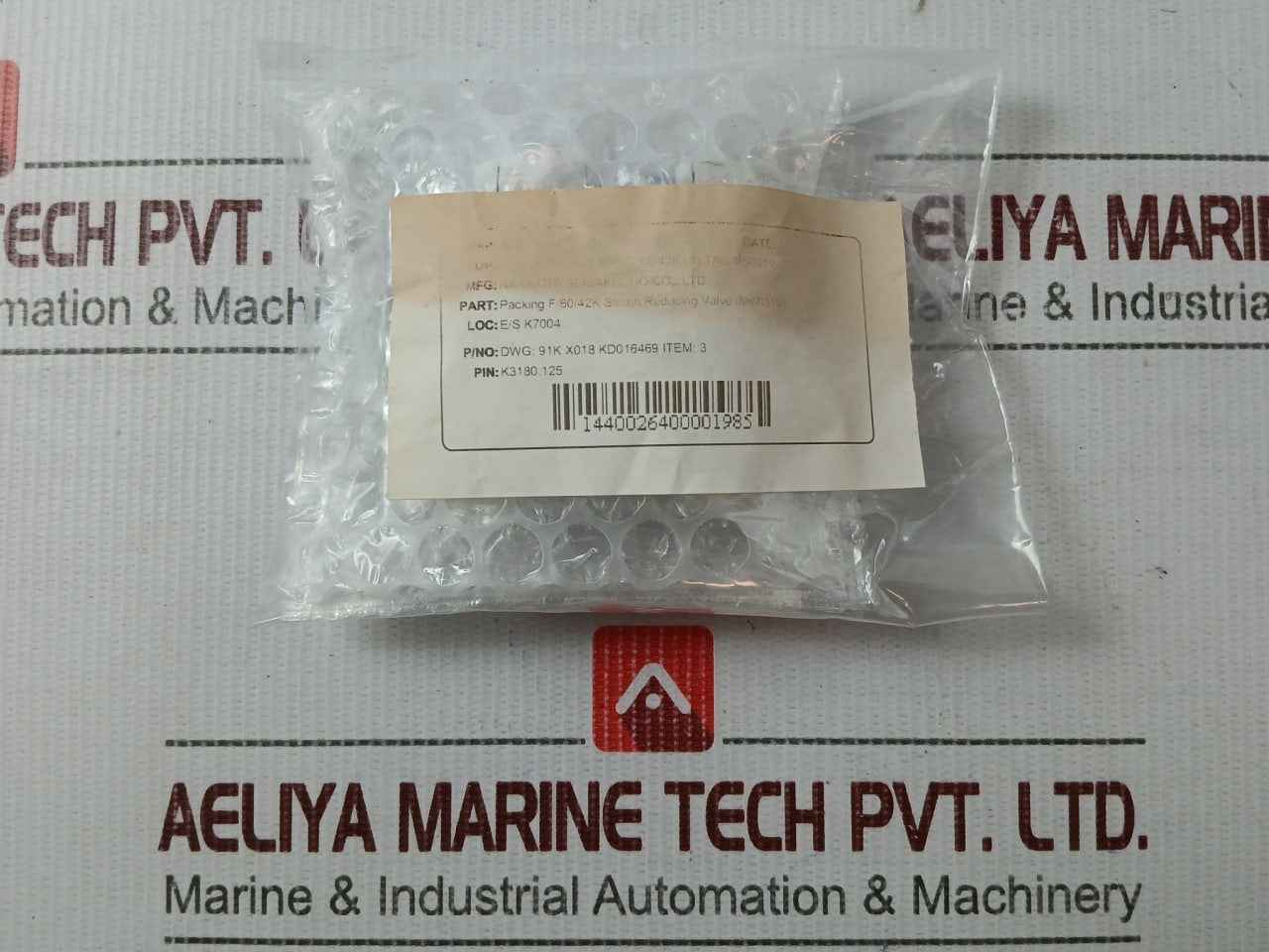 Nakakita K3180.130 Control Valve Gasket &amp; Packing Steam Reducing Valve Kit