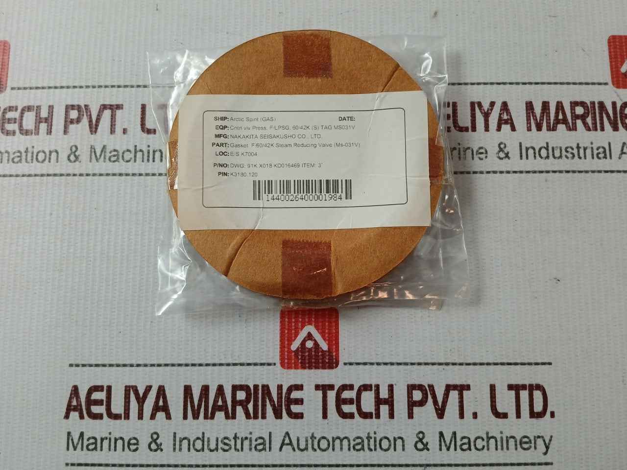 Nakakita K3180.130 Control Valve Gasket &amp; Packing Steam Reducing Valve Kit