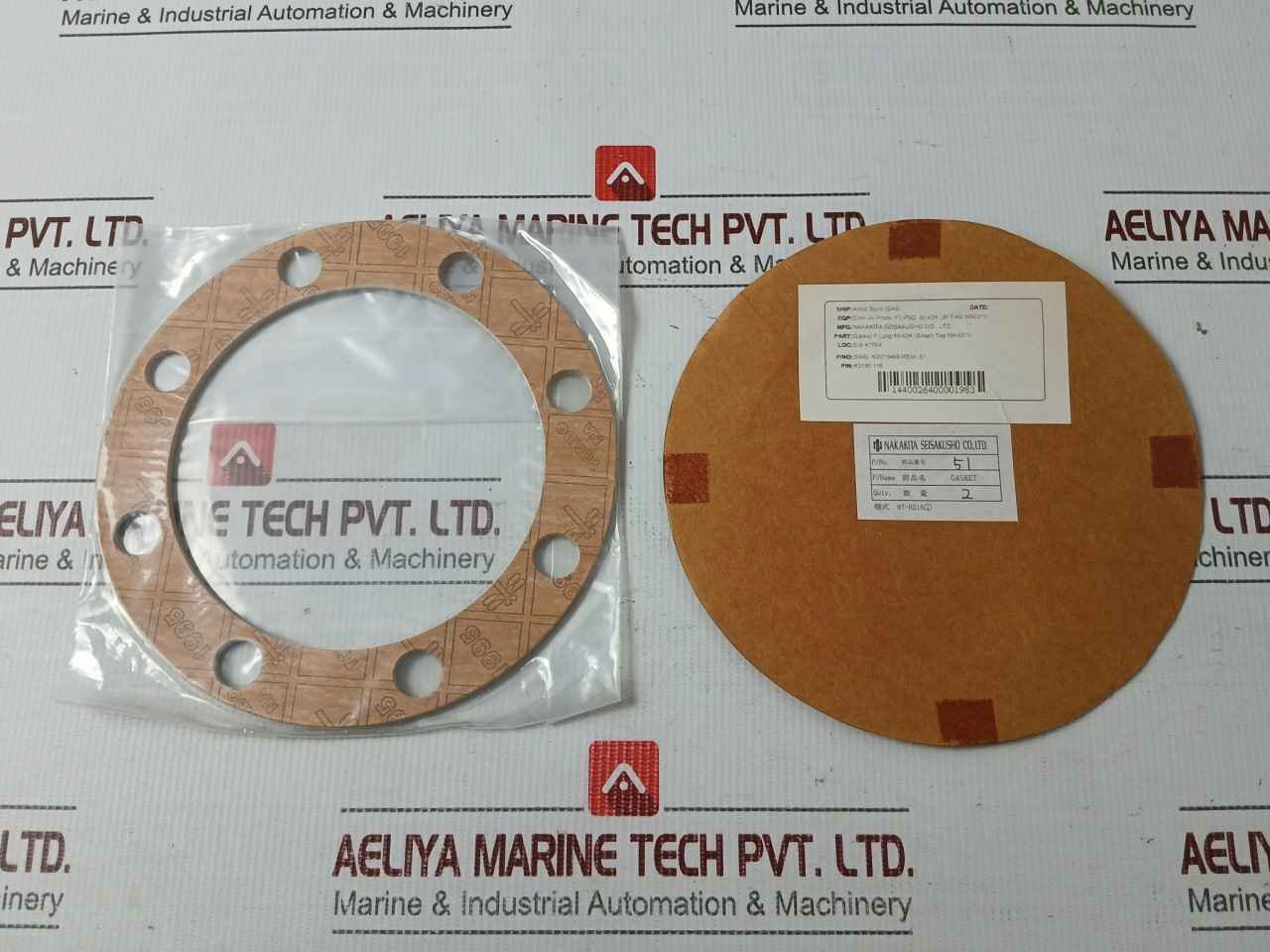 Nakakita K3180.130 Control Valve Gasket &amp; Packing Steam Reducing Valve Kit