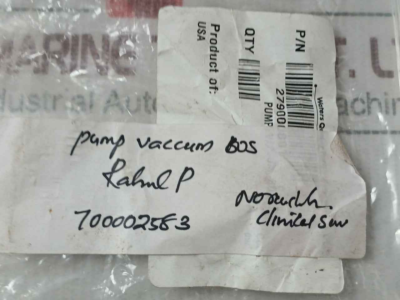 Knf Pml4766-nf30 Diaphragm Valve Liquid Pump 24v 0.68a 279000801