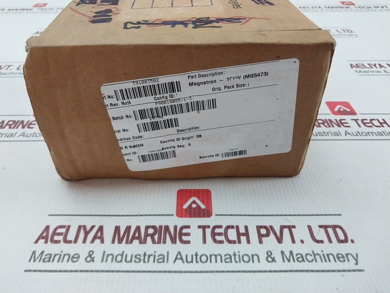 Eev Mg5473 Magnetron 10Kw X-band Radar Rev.A T91003582