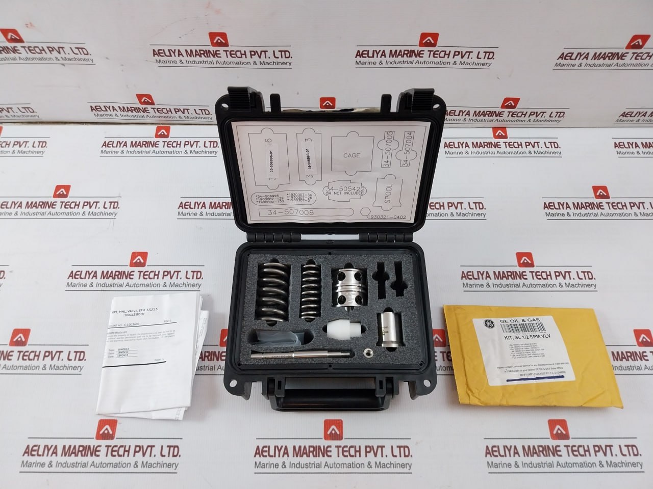 Hydril 20-507017 Gen-ii Mux External 1/2″ 3K Spm 3-way Nc Valve Repair Kit.