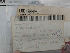 Lot Of 7x Izlake 16a Gl Fuse 250v Grl0433000018