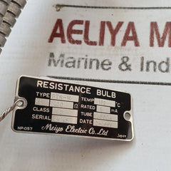 Meiyo Electric Ptr-m Resistance Bulb Temperature Sensor 5.9-meter