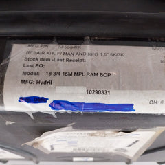 General Electric Af560-Rk Repair Kit For 1.5" Manual & Regulator 5k/3k Bop (Incomplete)