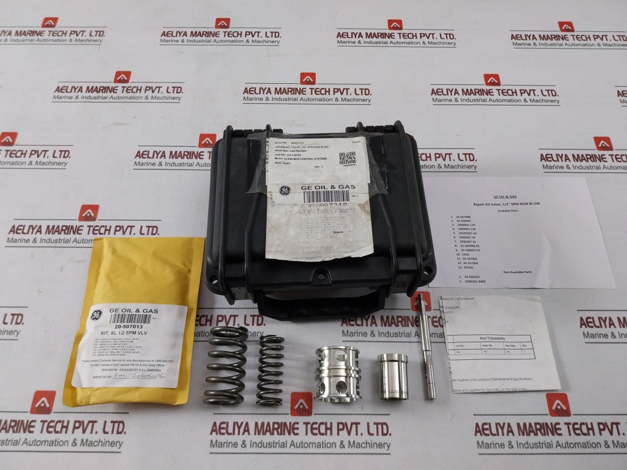 Hydril 20-507012 Repair Kit For 1/2" Spm Bi-Directional Valve 3k/5k Rev C