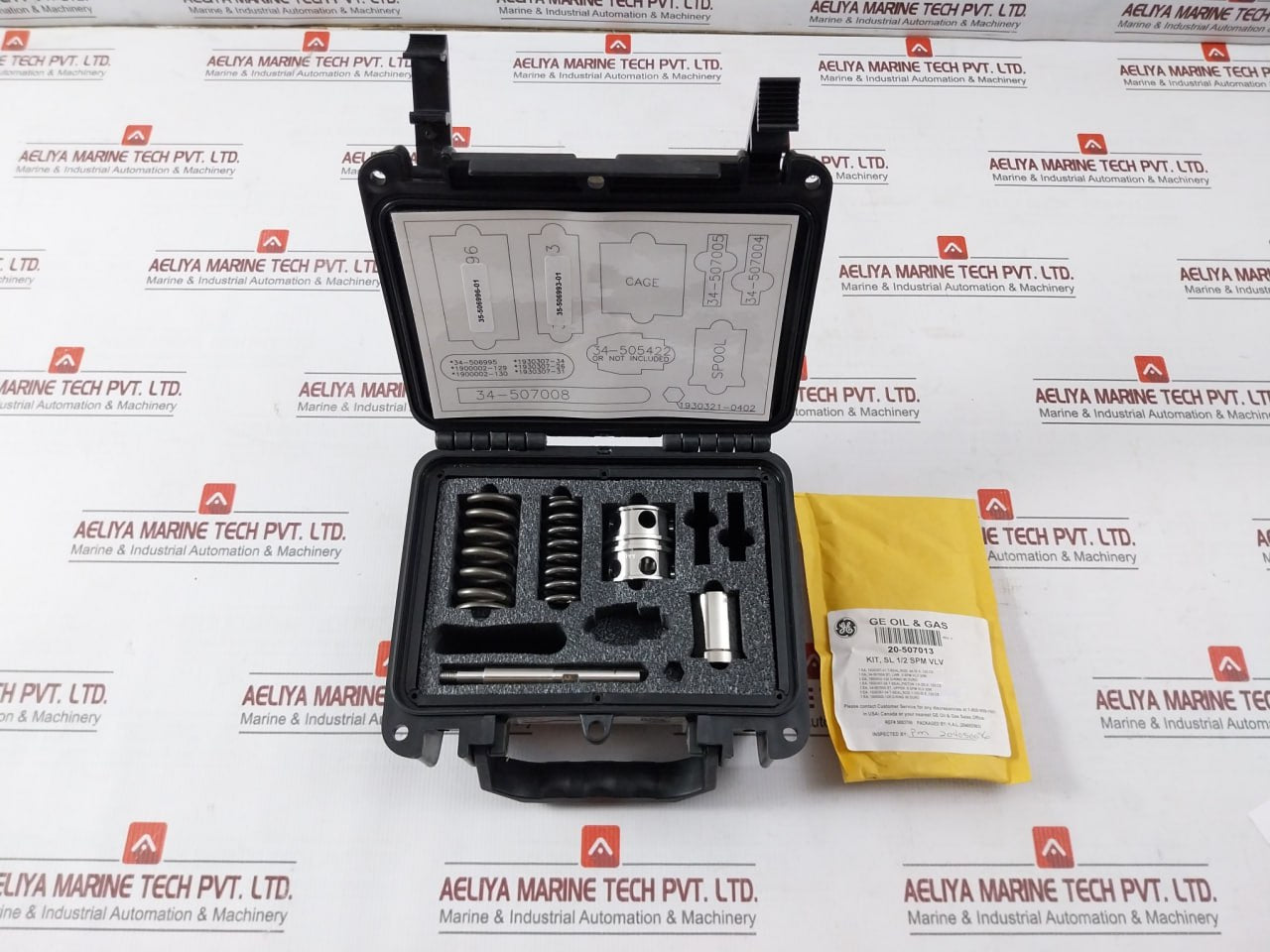 Hydril 20-507012 Repair Kit For 1/2" Spm Bi-Directional Valve 3k/5k Rev C