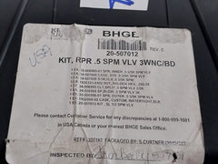 General Electric 20-507012 Repair Kit For 1/2" Spm Bi-directional Valve Rev C