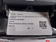 General Electric 20-507012 Repair Kit For 1/2" Spm Bi-directional Valve Rev C